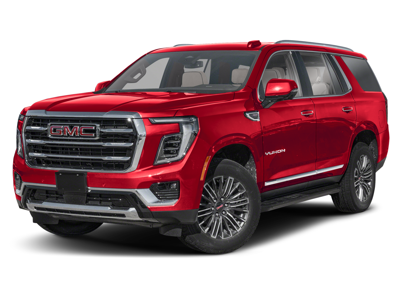2026 GMC Yukon Denali in Onyx Black — front three-quarter view