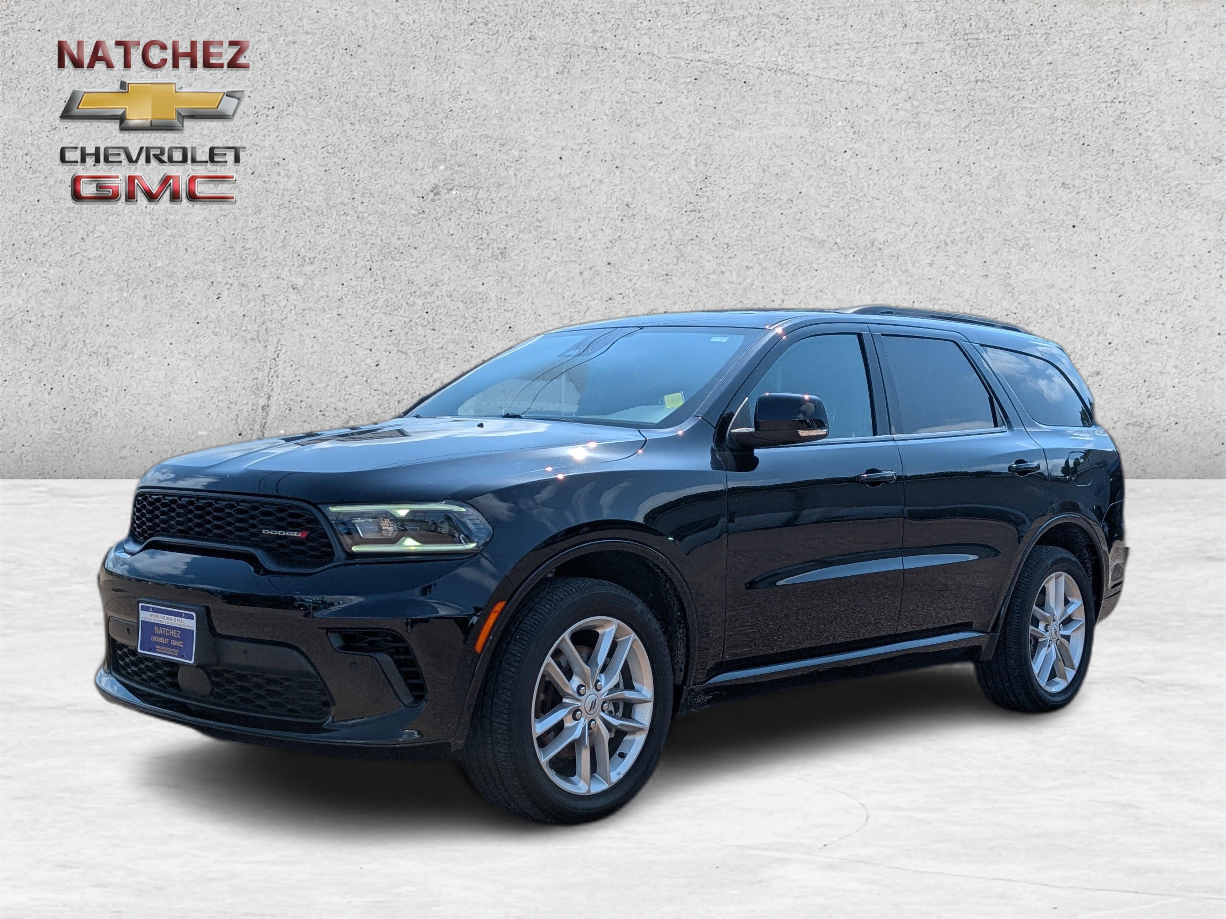 2025 Dodge Durango GT Plus in Black — front three-quarter view