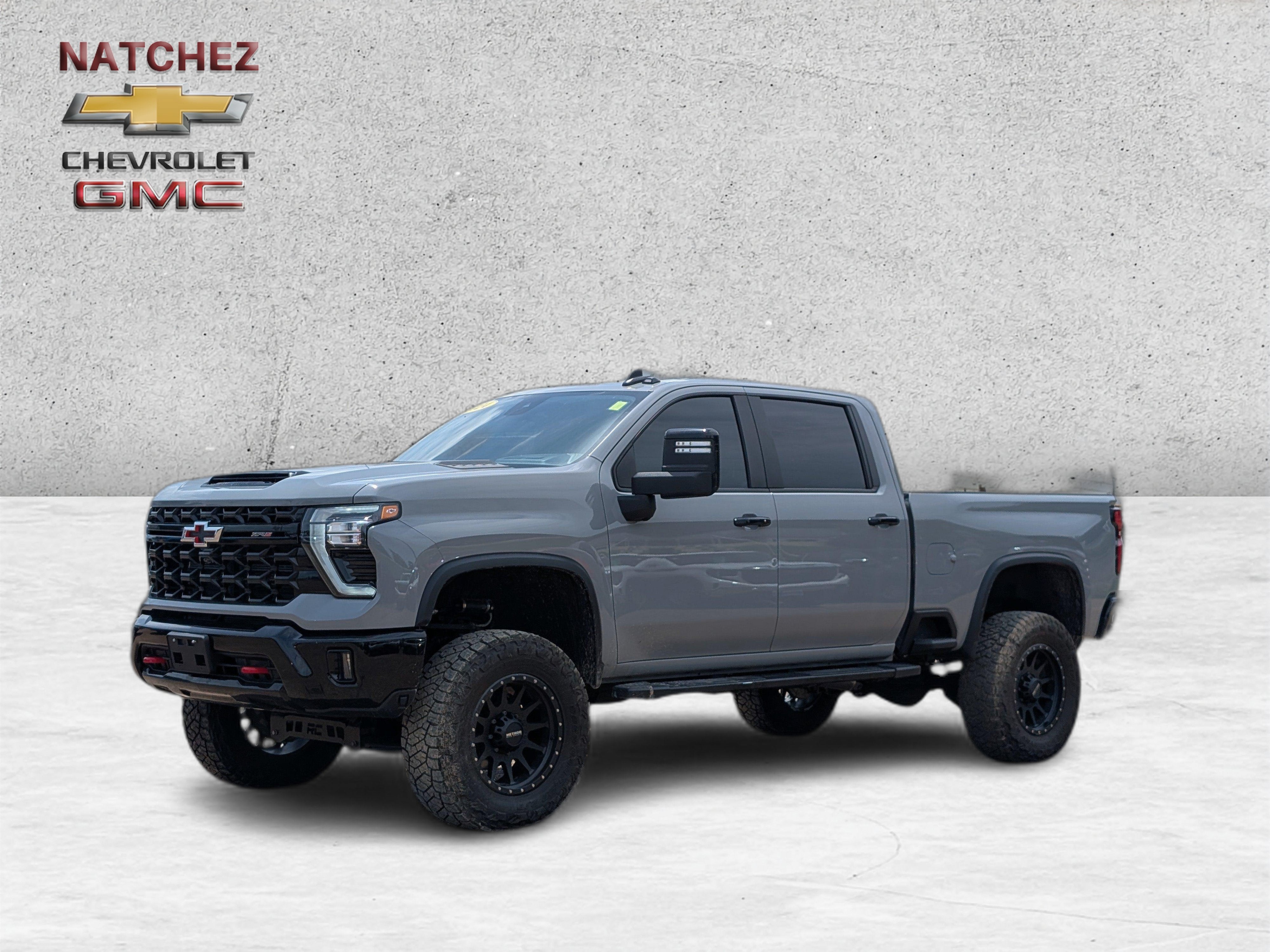 2024 Chevrolet Silverado 2500 HD ZR2 in Slate Gray Metallic — front three-quarter view