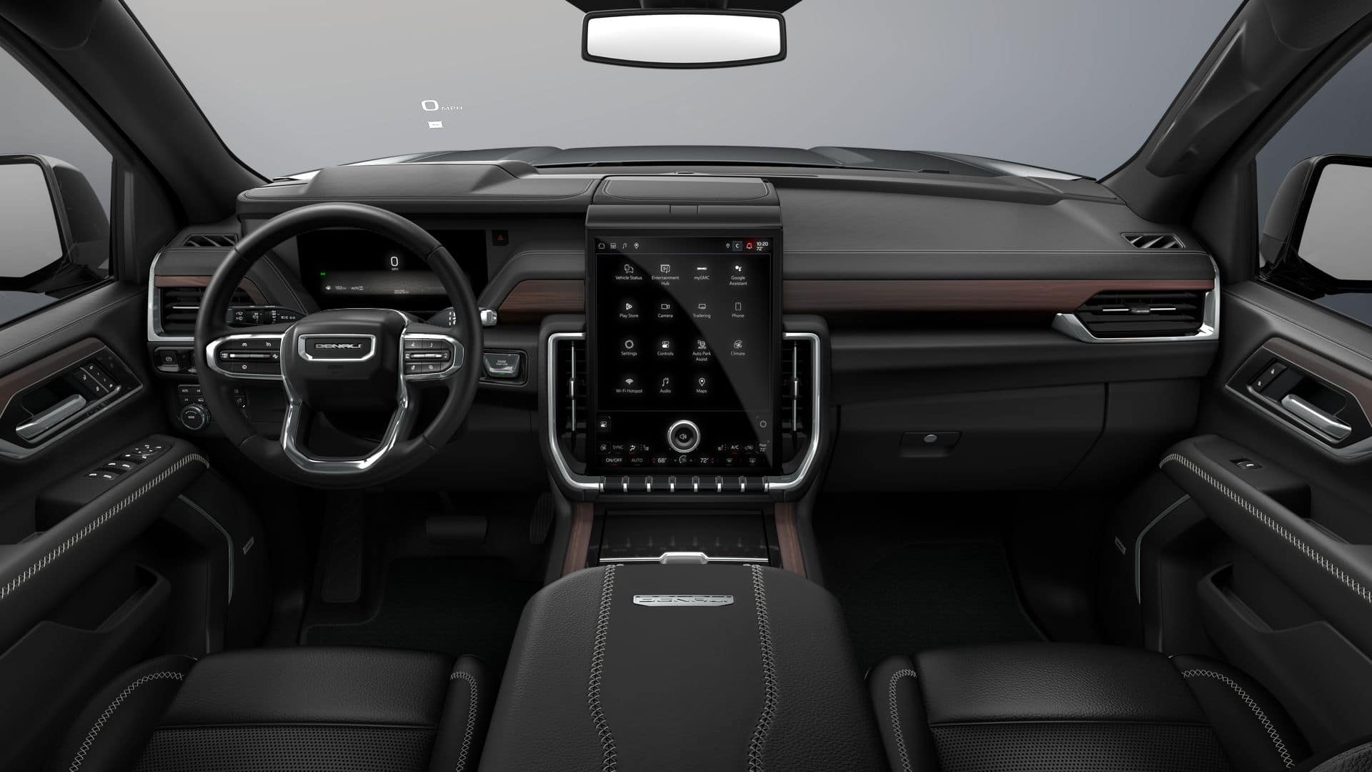 2026 GMC Yukon Denali in Sterling Metallic — front three-quarter view