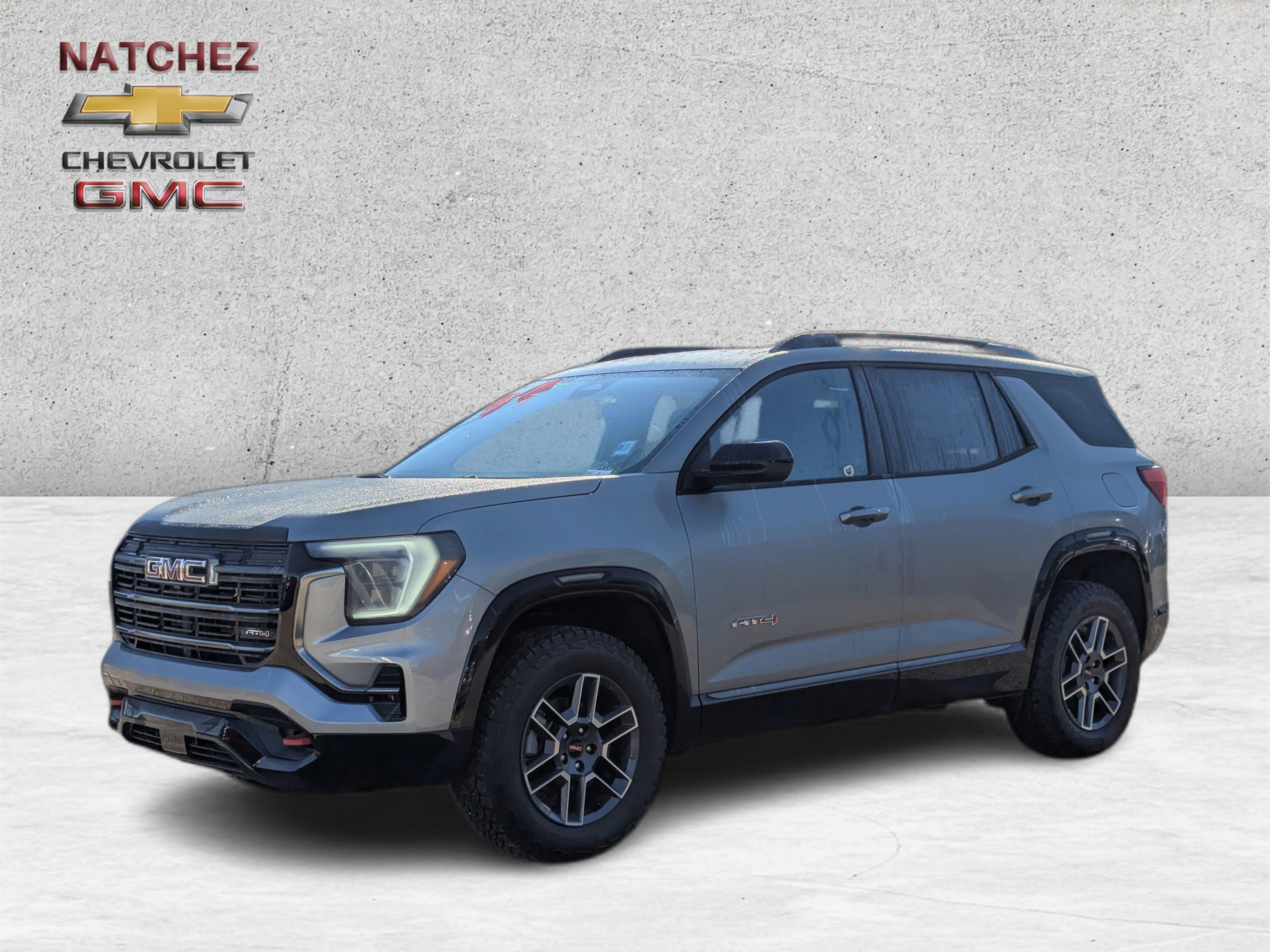 2026 GMC Terrain AT4 in Sterling Metallic — front three-quarter view